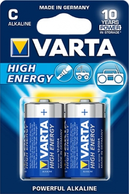 Varta Battery C/LR14 High Energy in the group OTHER BATTERIES / AA / AAA / 9V - BATTERIES at TH Pettersson AB (30-VAR LR14)